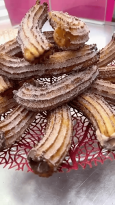 Churros Crema con azucar
